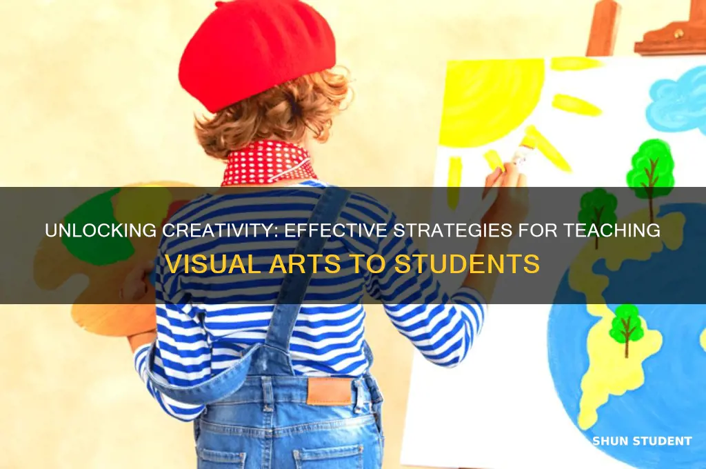 how to teach visual arts to students