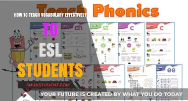 Mastering ESL Vocabulary: Effective Teaching Strategies for Language Success