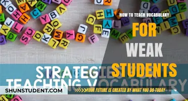 Effective Strategies for Teaching Vocabulary to Struggling Learners