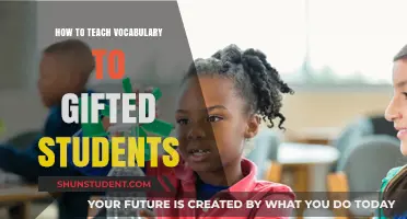 Unlocking Language Potential: Effective Vocabulary Strategies for Gifted Learners