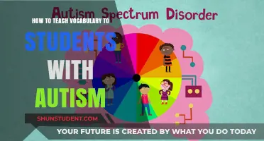 Effective Vocabulary Teaching Strategies for Students with Autism Spectrum Disorder