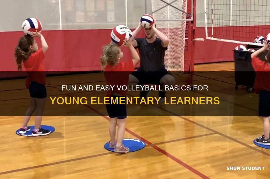 how to teach volleyball to elementary students