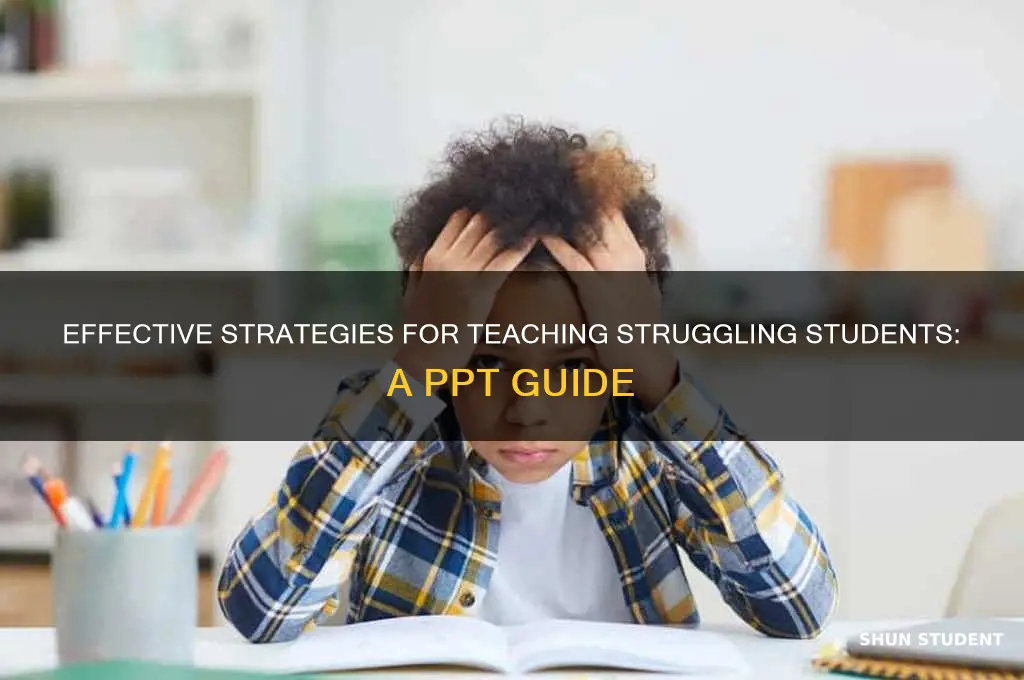 how to teach weak students ppt