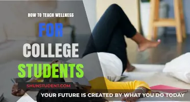 Empowering College Students: Practical Wellness Teaching Strategies for Success