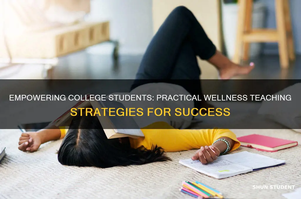 how to teach wellness for college students