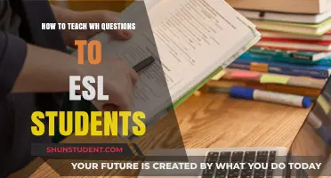 Mastering Wh-Questions: Effective ESL Teaching Strategies for Language Learners
