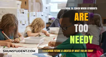Empowering Independence: Strategies for Teaching Needy Students Effectively