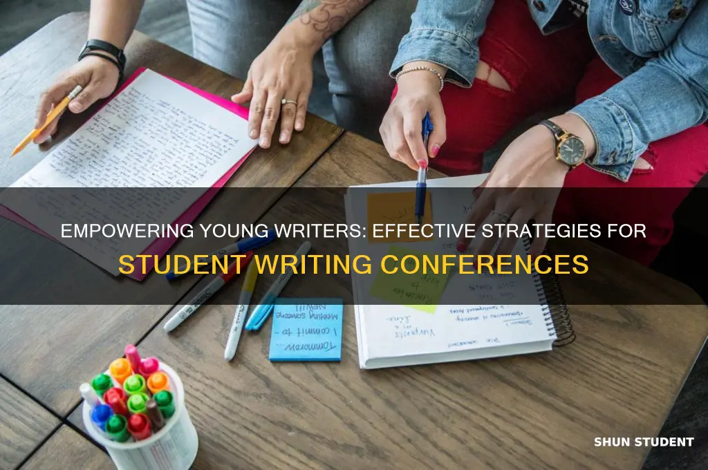 how to teach writing conferences with students