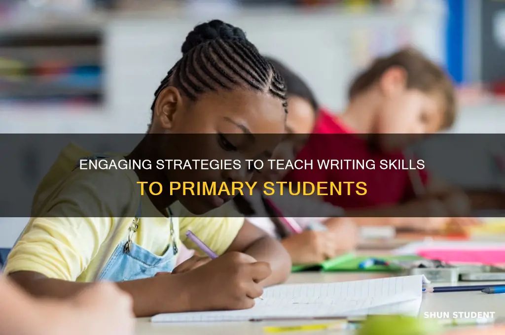 how to teach writing for primary students