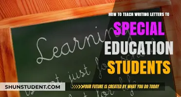 Effective Strategies for Teaching Letter Writing to Special Education Students