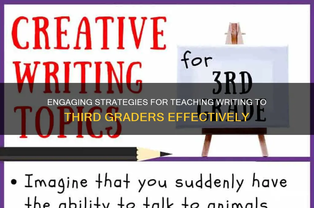 how to teach writing to 3rd grade students