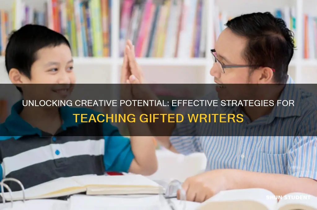 how to teach writing to gifted students