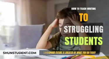 Empowering Struggling Writers: Effective Strategies for Teaching Writing Skills