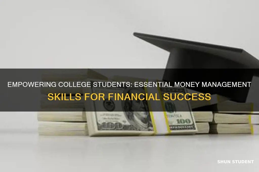 how to teach your college student about money
