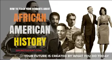 Empowering Education: Teaching African American History to Your Students