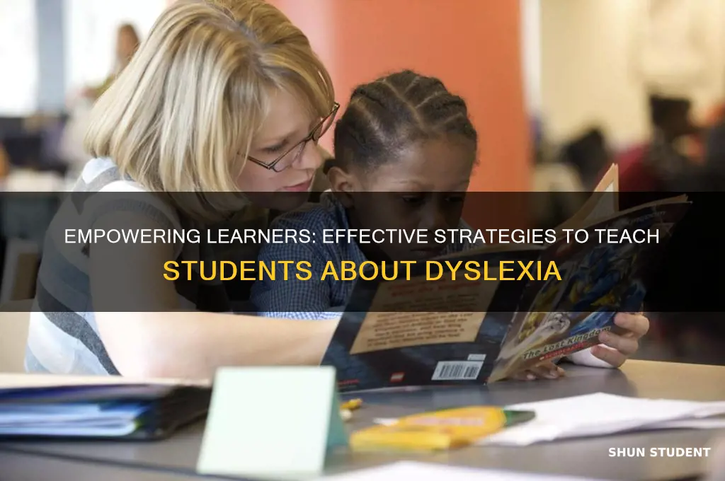 how to teach your students about dylexia