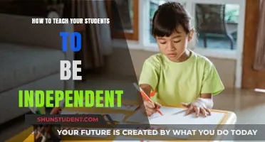 Empowering Learners: Strategies to Foster Student Independence in Education