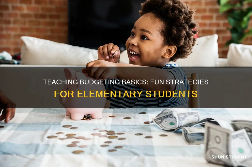 how to teaching budgeting to elementary students