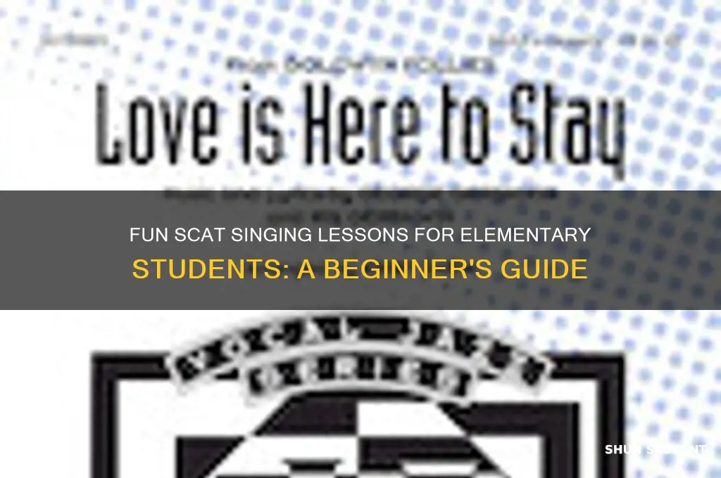 how to teaching elementary students how to scat