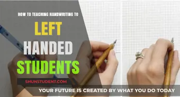 Mastering Handwriting: Effective Strategies for Teaching Left-Handed Students