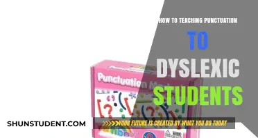 Effective Strategies for Teaching Punctuation to Dyslexic Students