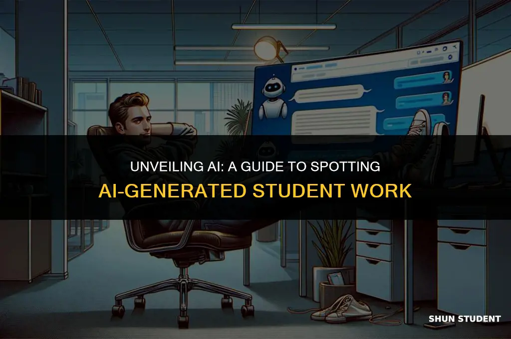 how to tell if student work is ai generated