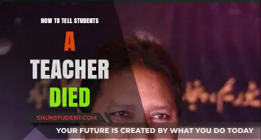 Navigating Grief: How to Tell Students Their Teacher Has Passed Away