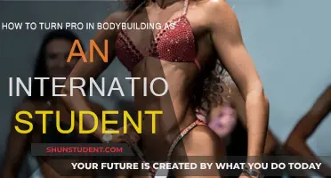 Bodybuilding as an International Student: Turning Pro