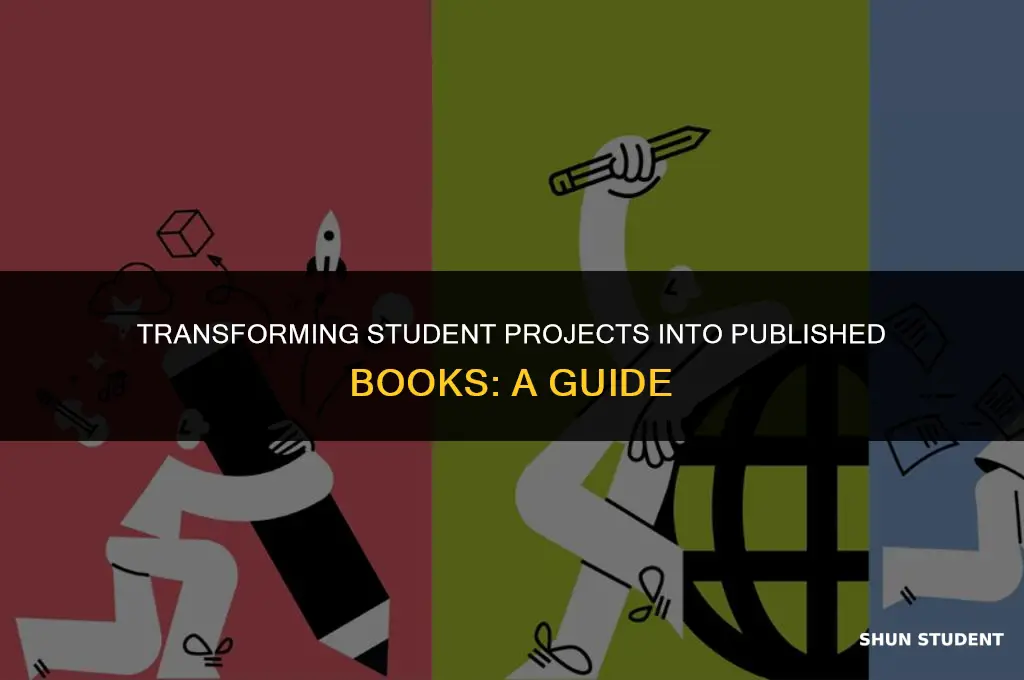 how to turn student work into a book