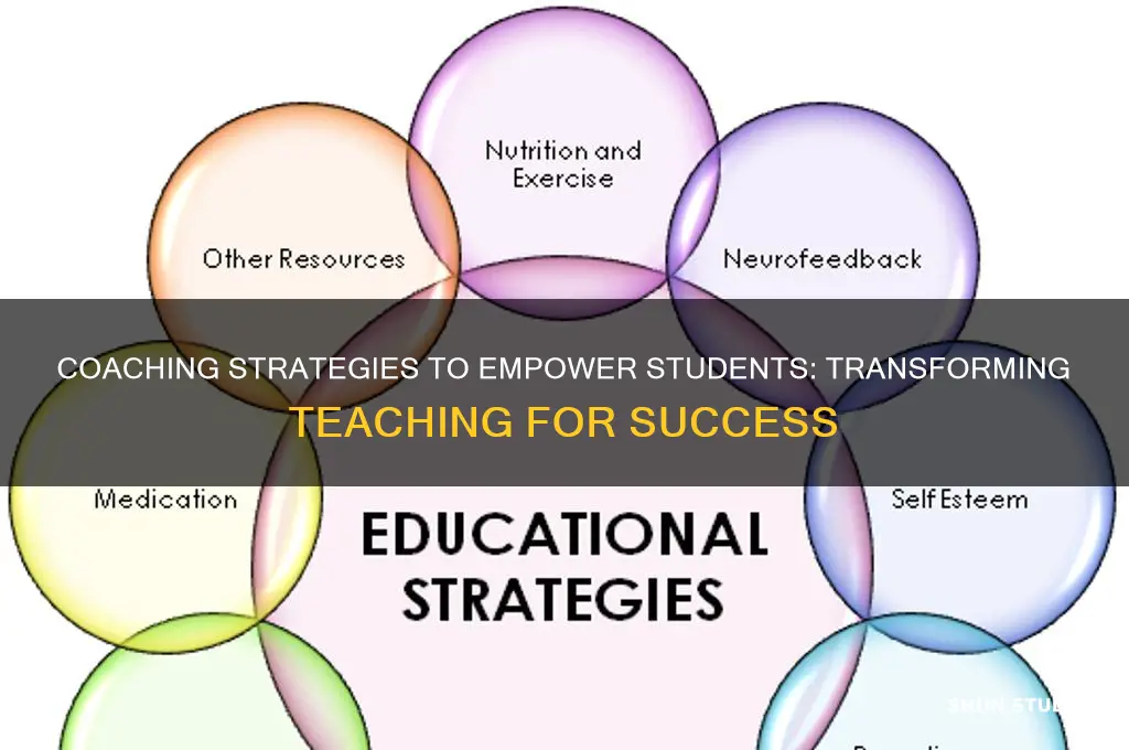 how to use coaching in teaching students