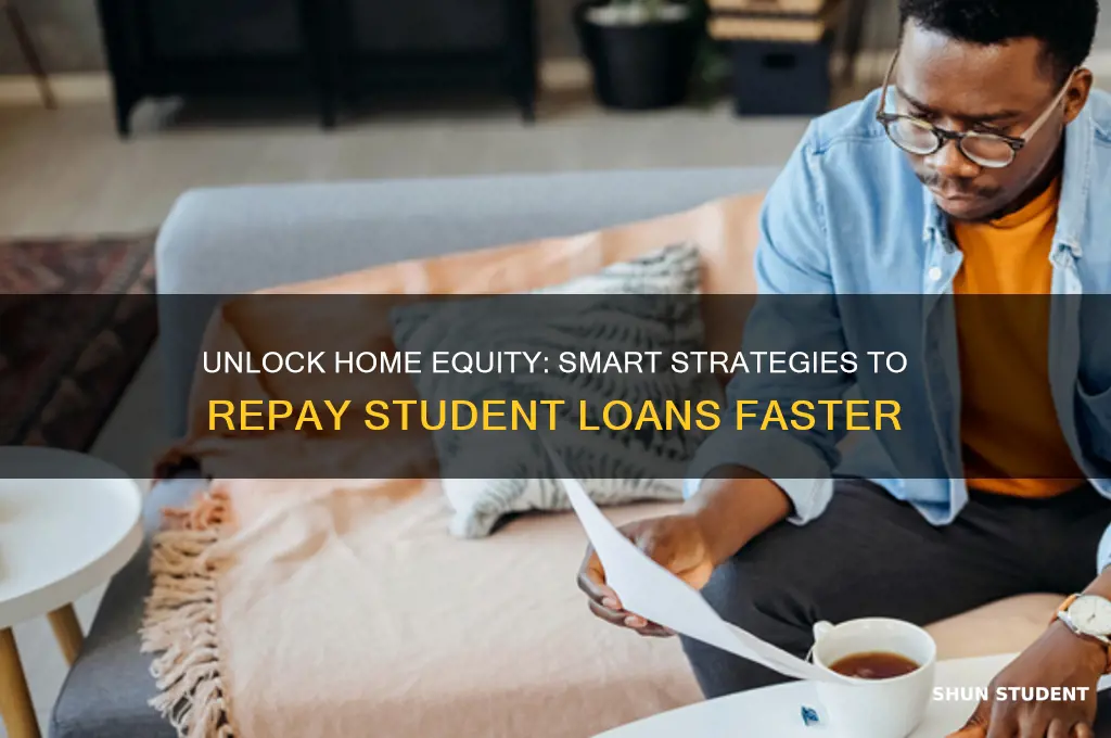 how to use home equity to pay off student loans