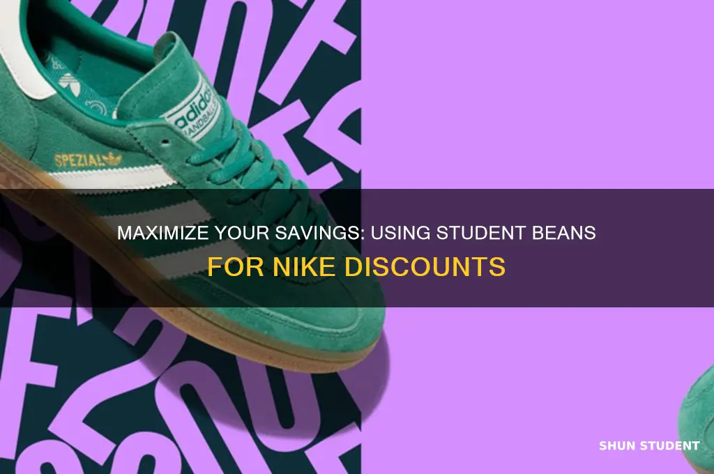 how to use student beans nike discount