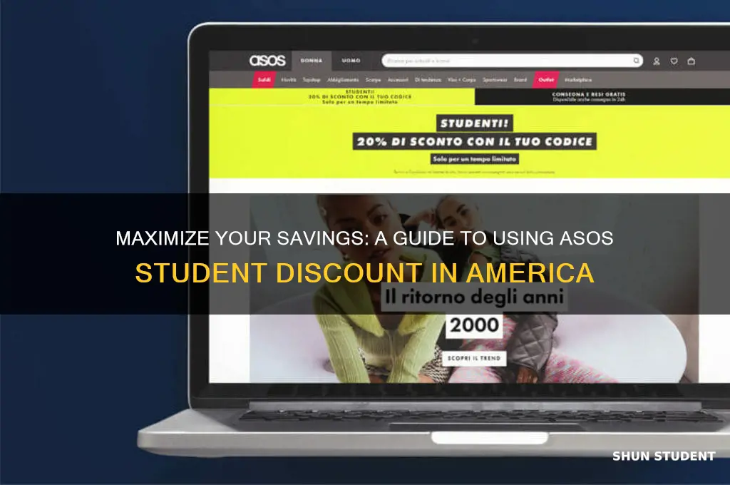 how to use student discount asos america