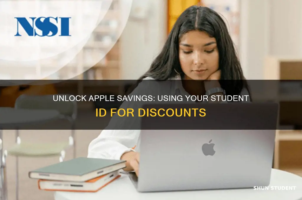 how to use student id for apple discount