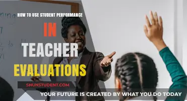 Leveraging Student Performance Data for Fair and Effective Teacher Evaluations