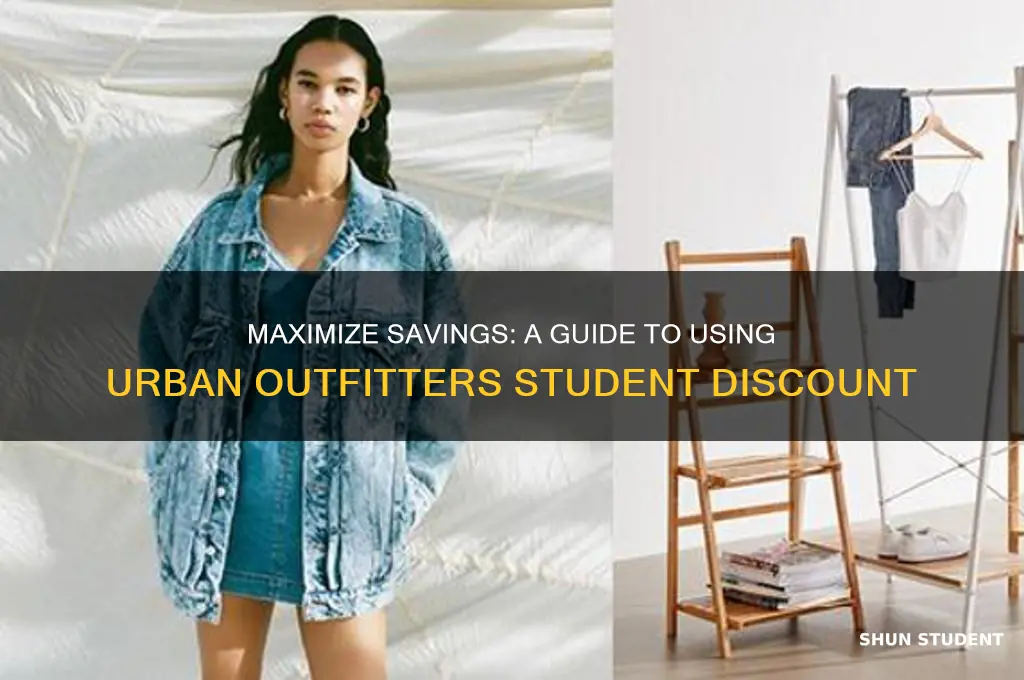 how to use urban outfitters student discount