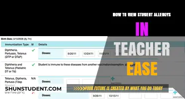 TeacherEase Guide: Accessing and Managing Student Allergy Information Easily
