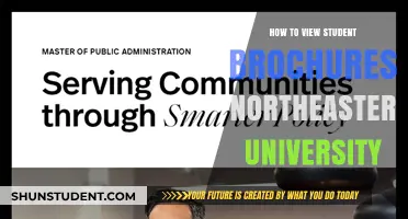 Explore Northeastern University with Student Brochures