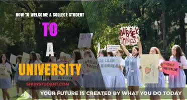 Welcoming College Students: A Warm University Transition
