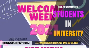Welcoming New Students: Strategies for a Warm University Greeting