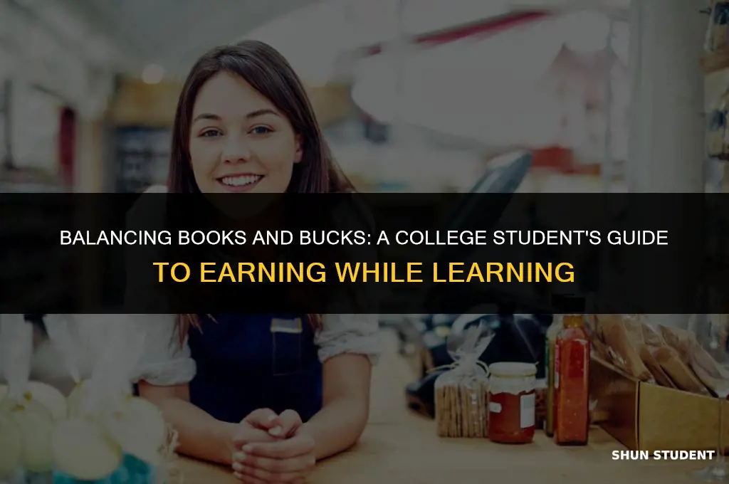 how to work as a college student