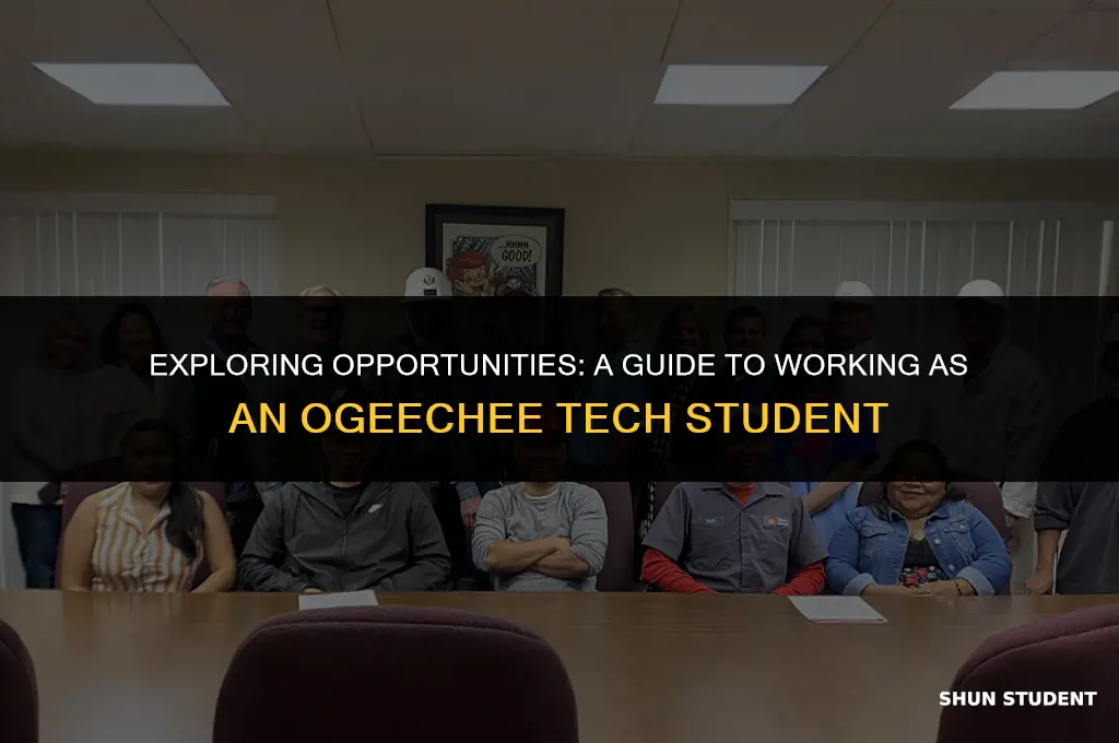 how to work at ogeechee tech student