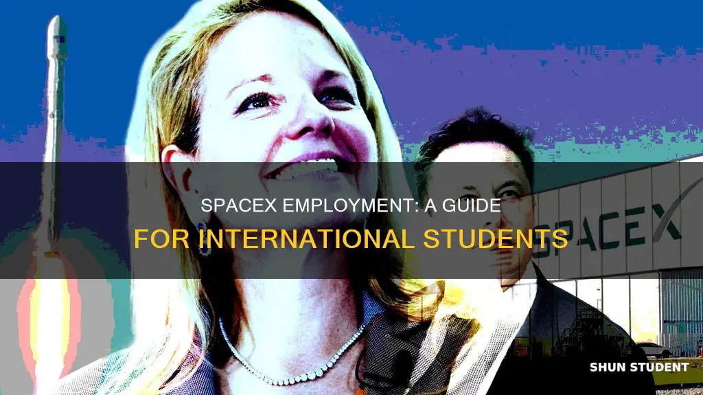 how to work for spacex for international students