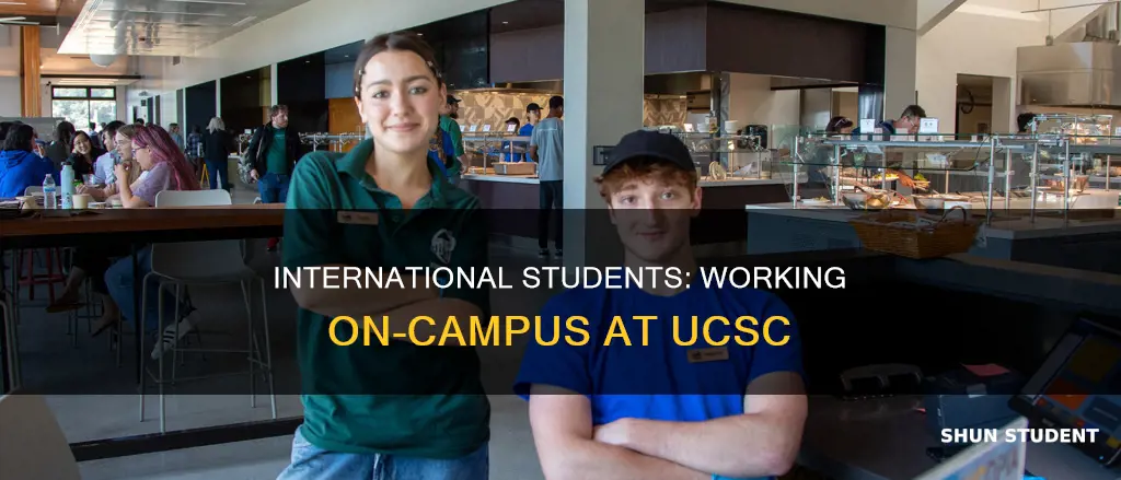 how to work on campus international student ucsc