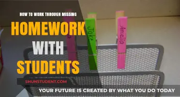 Strategies for Addressing Missing Homework with Students
