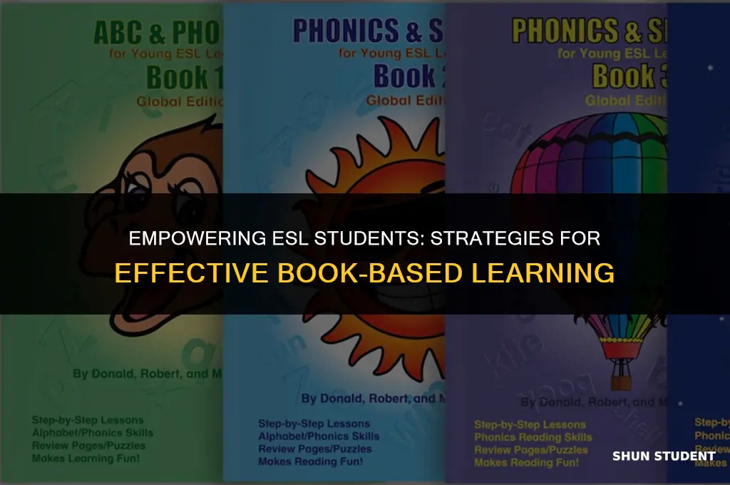 how to work with a book esl students