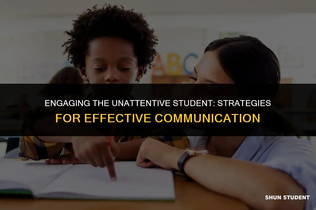 how to work with a student who never listens