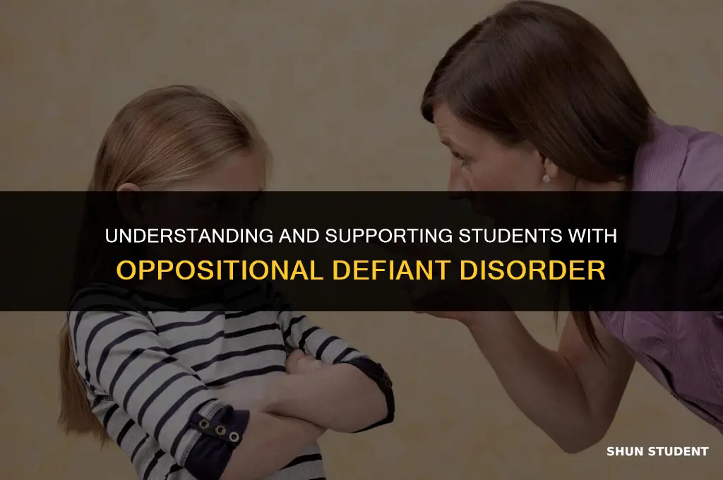 how to work with a student with odd