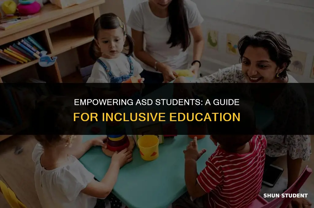 how to work with asd students