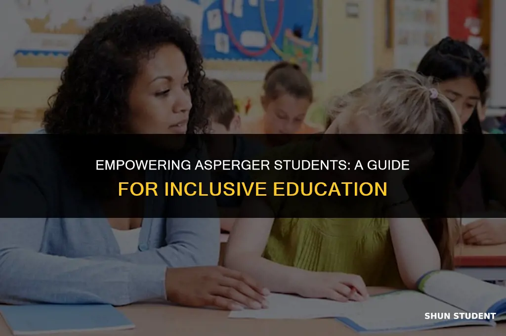 how to work with asperger students